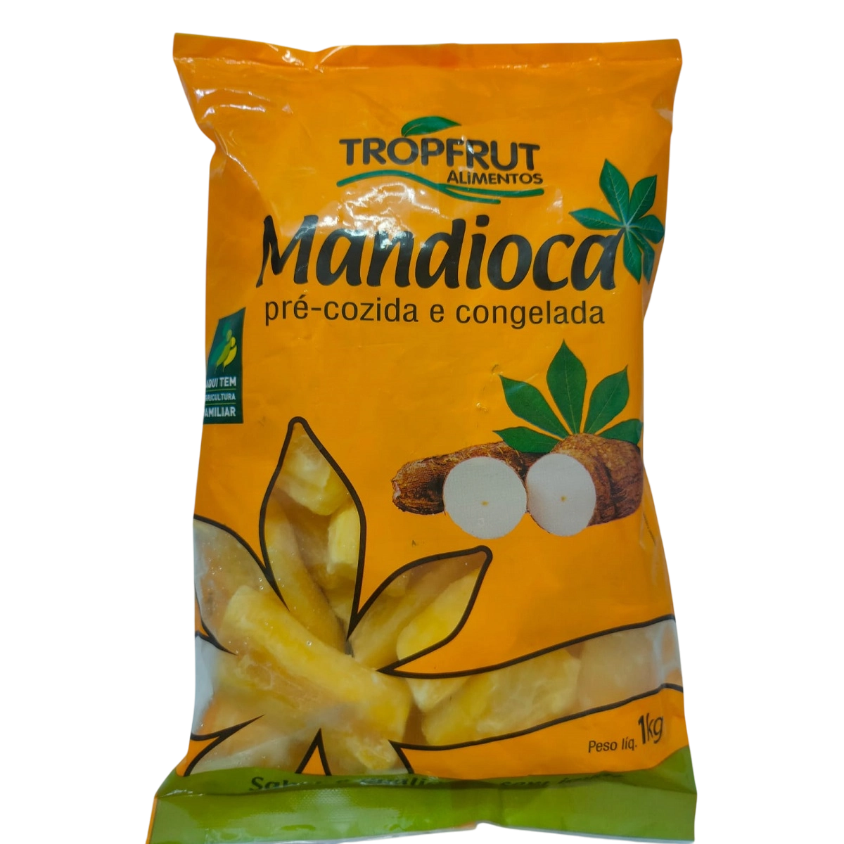Mandioca Pre Cozida Cong.tropfrut 1kg