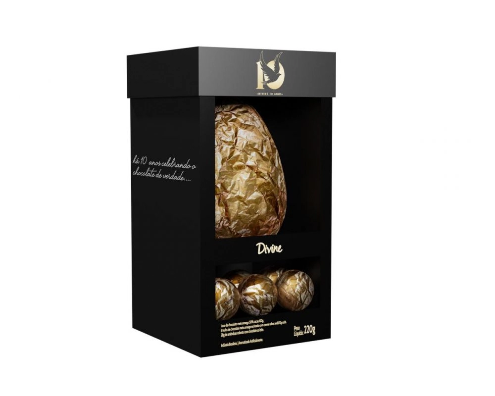 Ovo Choc Divine Premium 10 Anos 220g