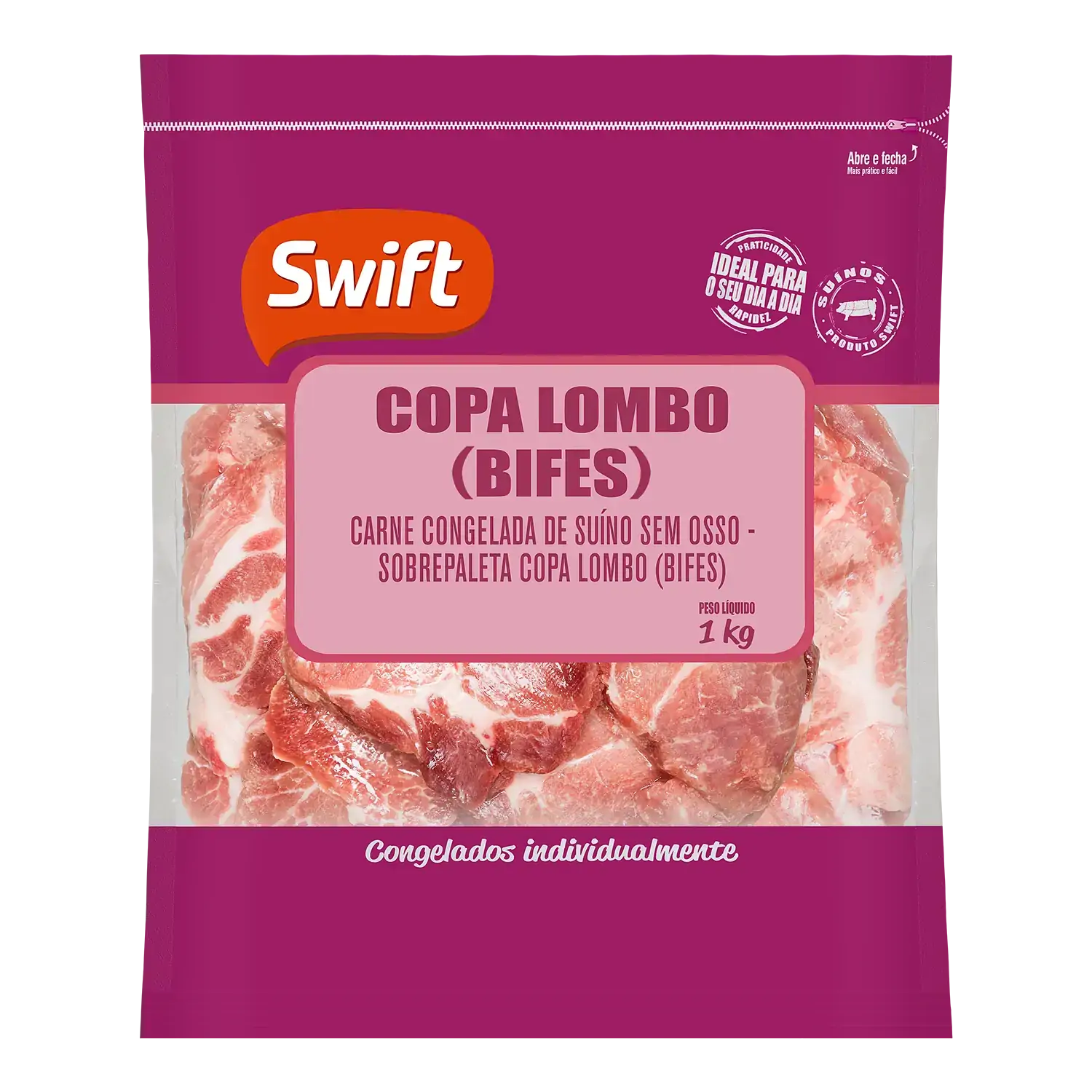 Bife De Copa Lombo Suino Swift 1kg