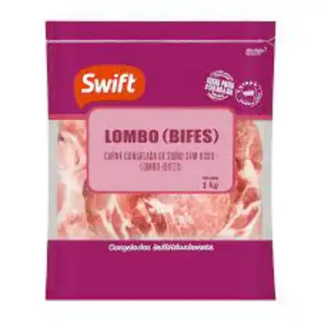 Bife De Lombo Suino Swift 1kg