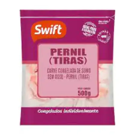 Tiras De Pernil Suino Swift 500g
