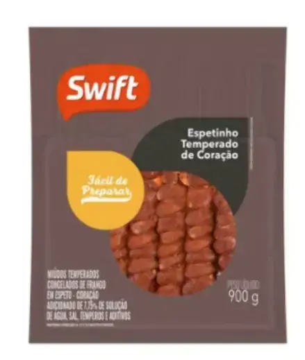 Espetinho De Coracao Swift 900g