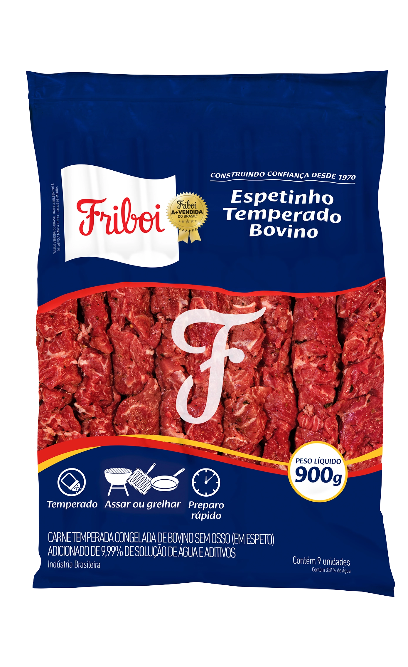 Espetinho Bov Temp 100g
