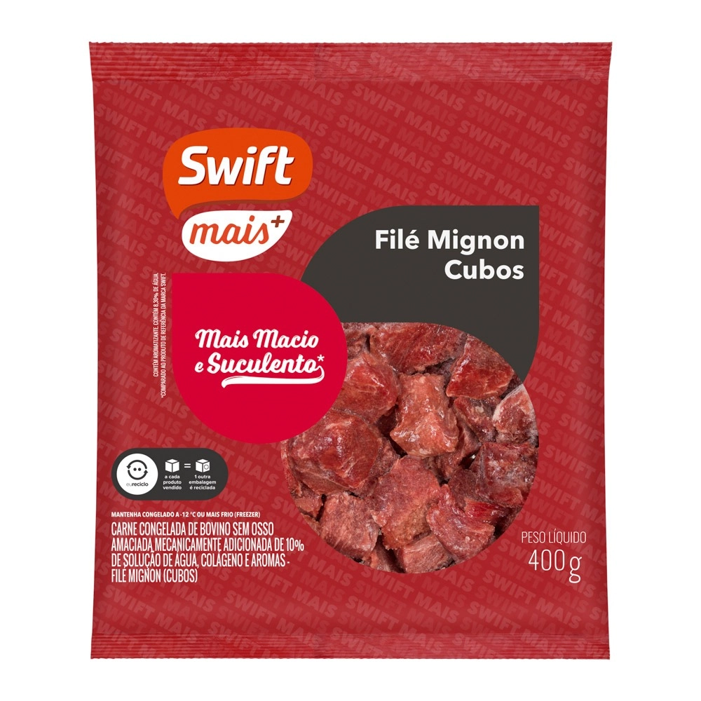 Cubos Swift Mais File Mignon 400g