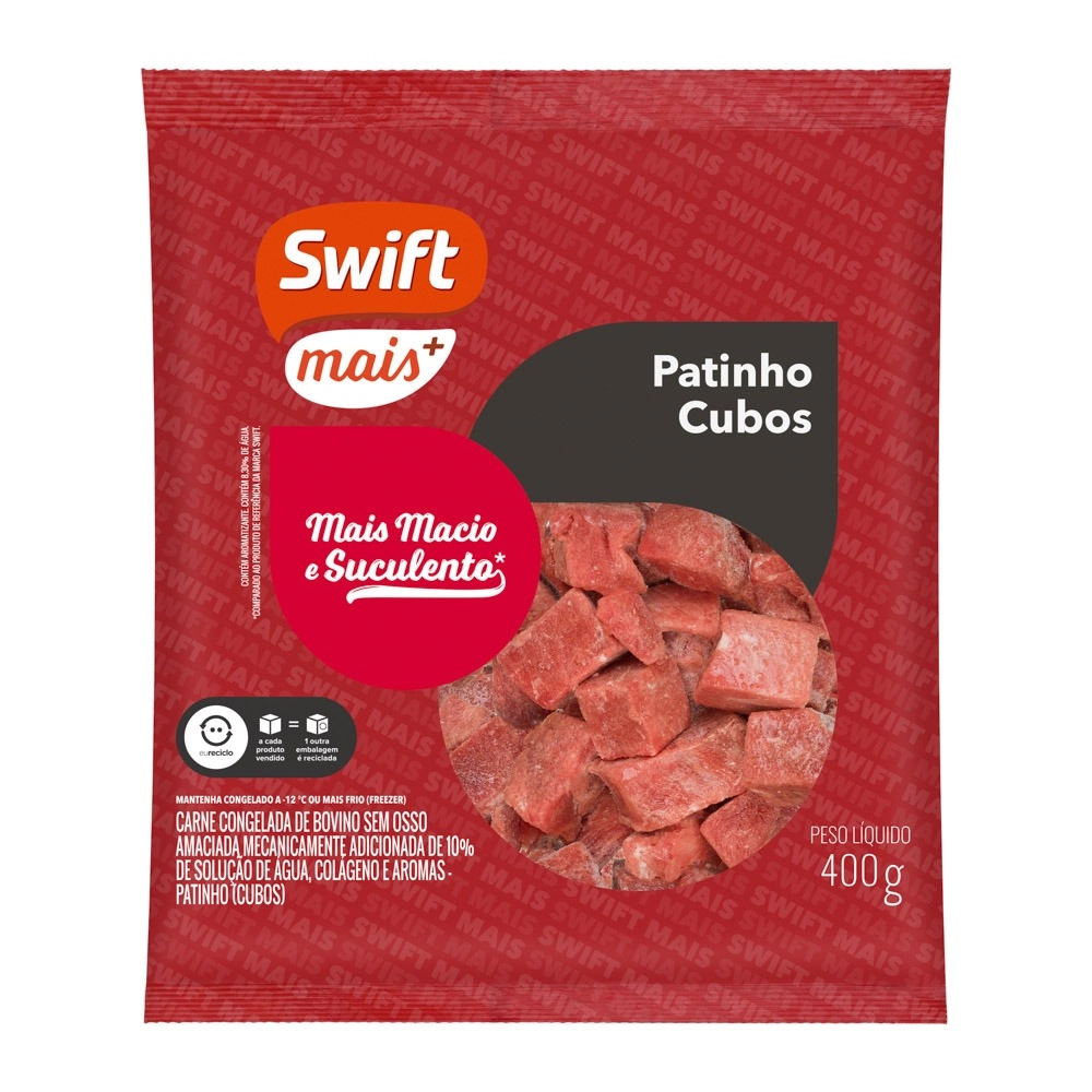 Cubos Swift Mais Patinho 400g