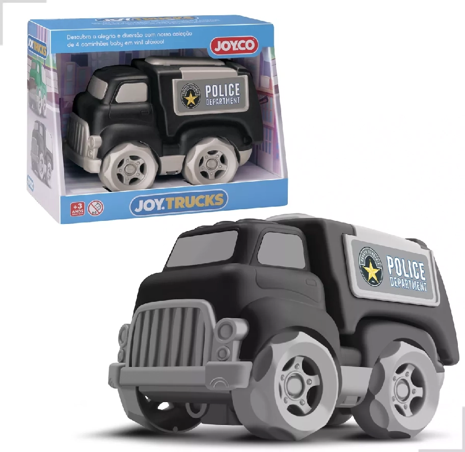 Carro Joy Trucks Policia 878 Bambola