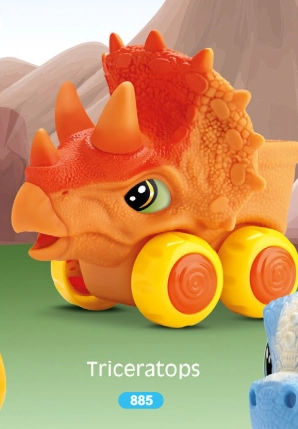 Truckzinhos Repteis Triceratops Ref.885 Bambola
