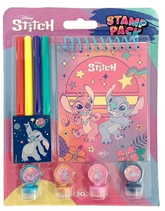 Livro Stitch Stamp Pack Carimbo D8297 Dcl