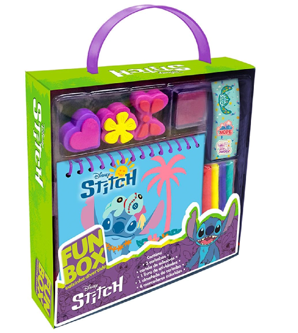 Livro Stitch Fun Box D8307 Dcl