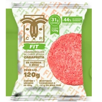 Hamburguer Carne Bov Fit 120g Cg Cp