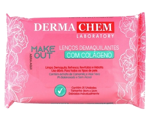 Lenc Demaquilante Dermachem C/25 Colagen 05652