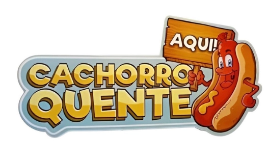 Placa Cachorro Quente C/1 Ref 60.30