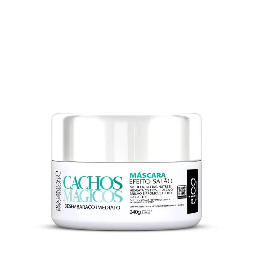 Creme/mascara Tratamento Eico Cachos Mágicos 240g