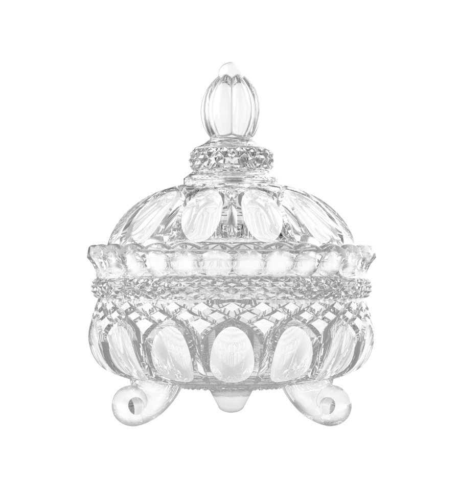 Bomboniere Vidro Marsilia 1100ml Cm4 15727 Inga