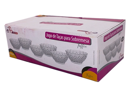Jogo Sobremesa Rocks 230ml 6pcs Cm4 15756 Inga