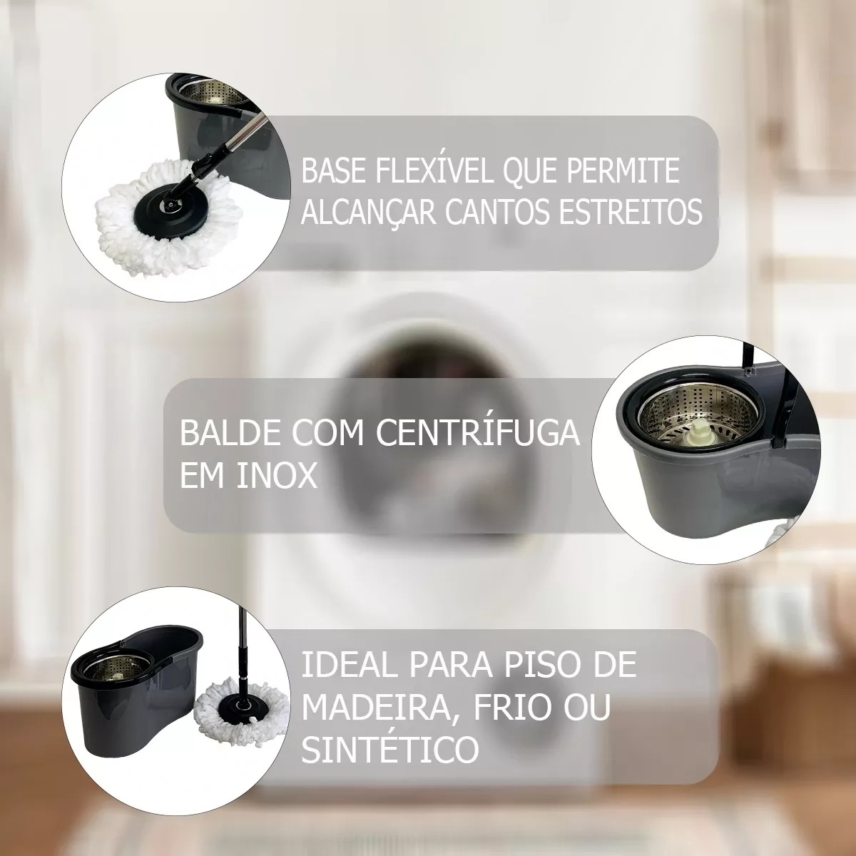 Mop Plastico 9l 15834 Inga
