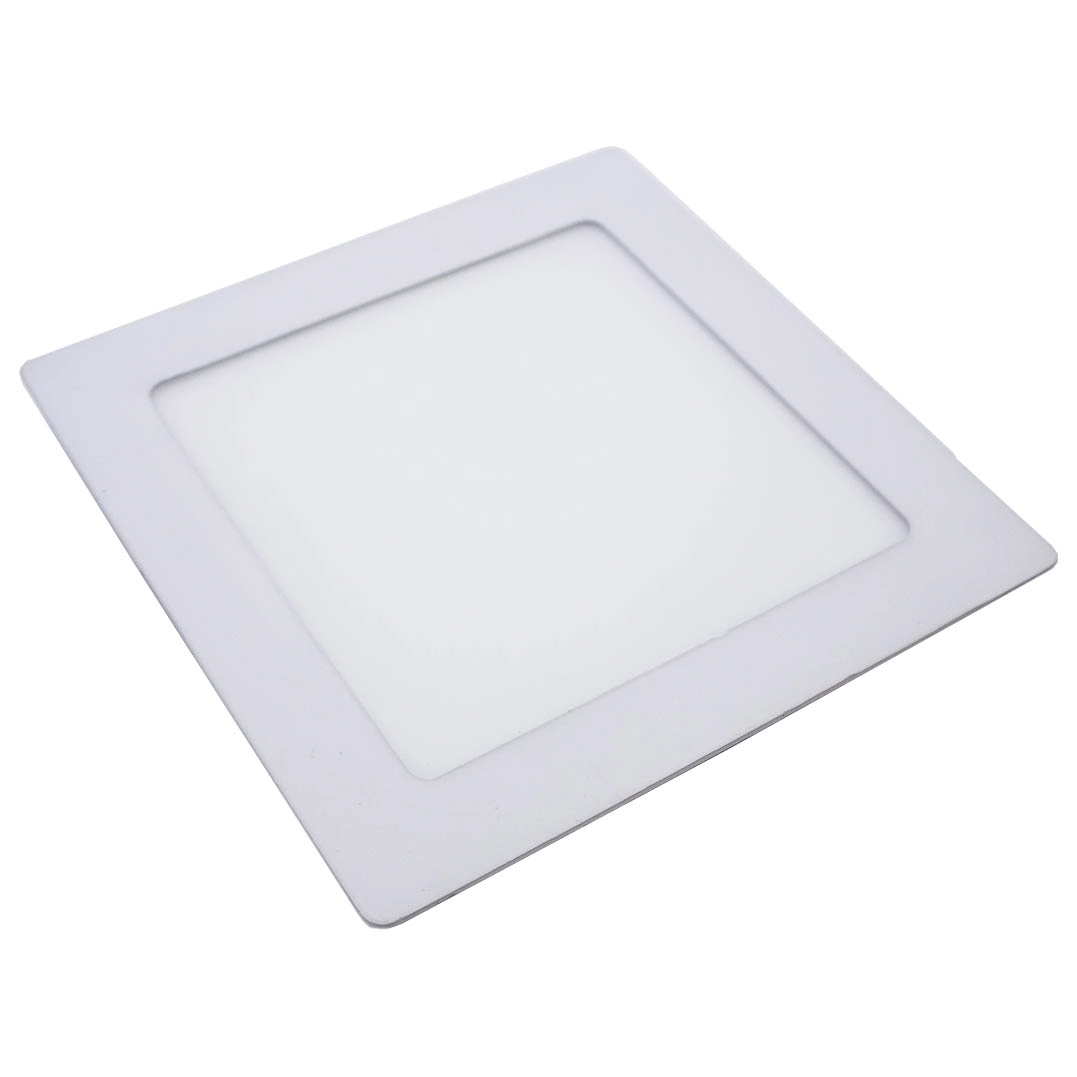 Painel Plafon LED de embutir 6w 11,5 x 11,5cm 6000k branco frio st434