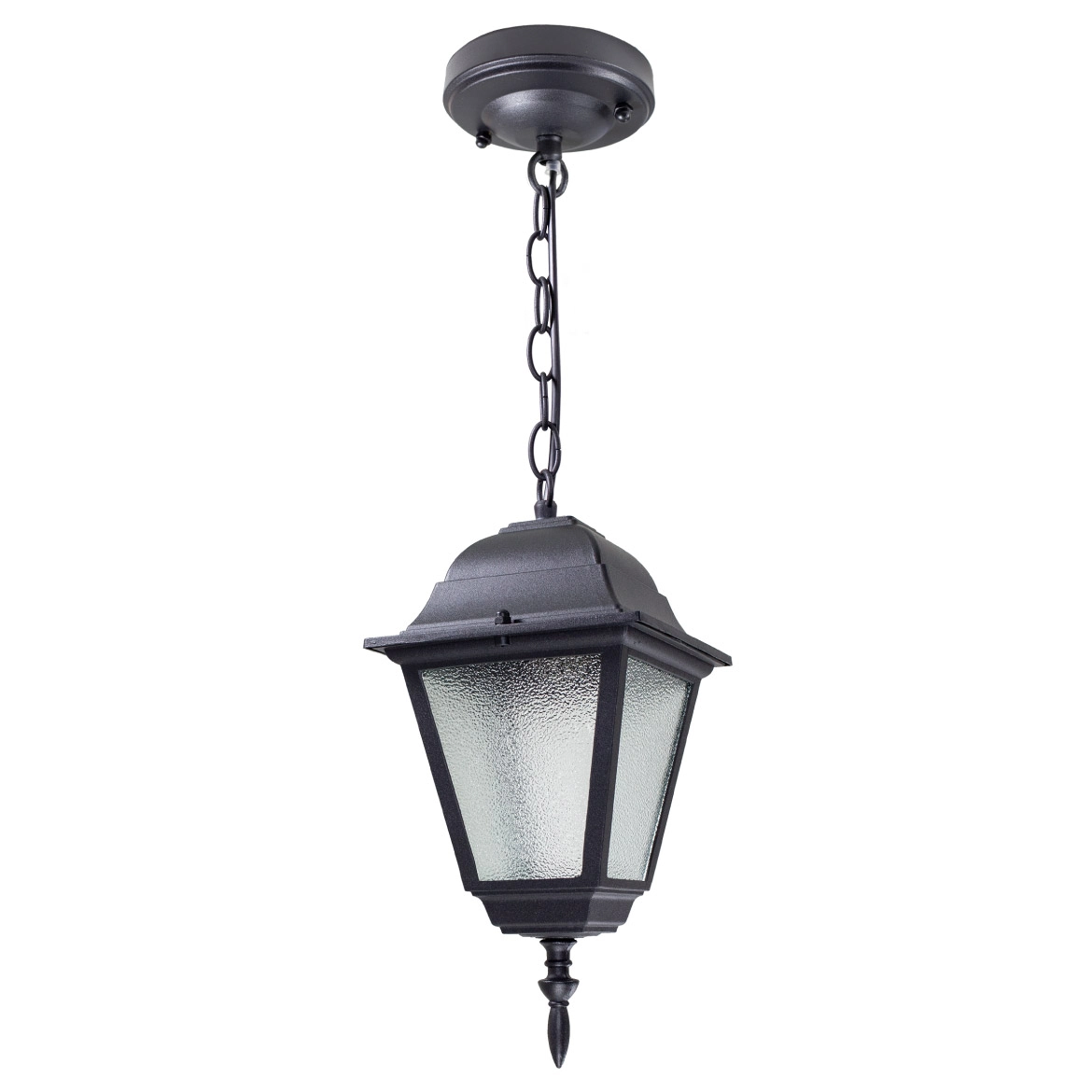 Pendente Colonial Em Alumínio Vintage E27 Retro Preto St203t