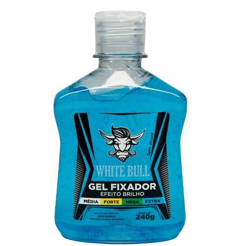 Gel Fixa Azul White Bull 240g