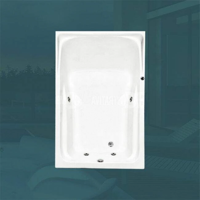 BANHEIRA DUPLA AMAZONIA COM HIDRO (1,09 x 1,39 x 0,38) 220V