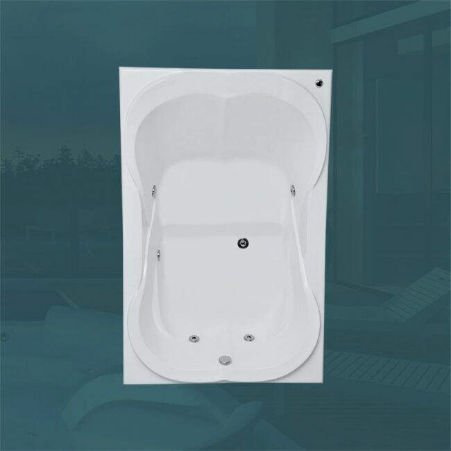 Banheira Dupla Saara Com Hidro (1,19 x 1,80 x 0,42) 110 v