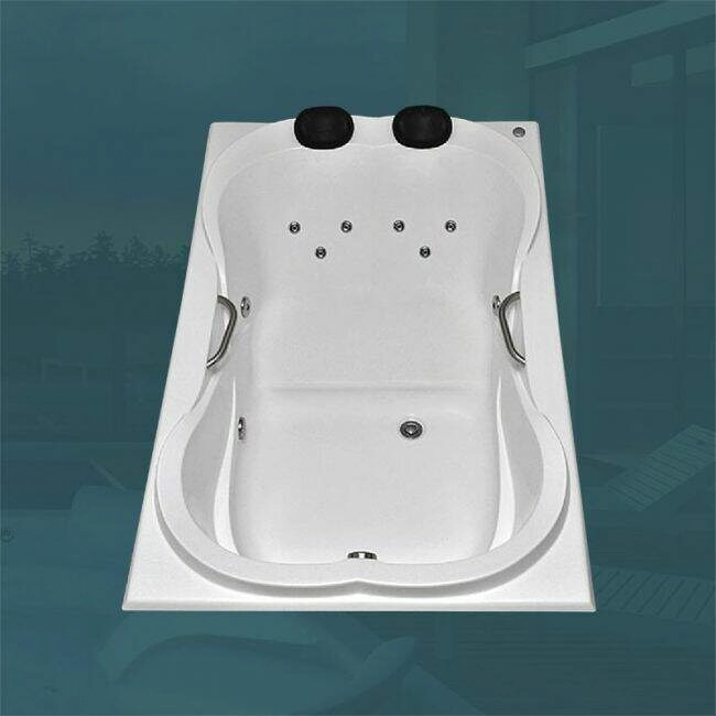 Banheira Dupla Saara Completa Com Hidro (1,19 x 1,80 x 0,42) 110V
