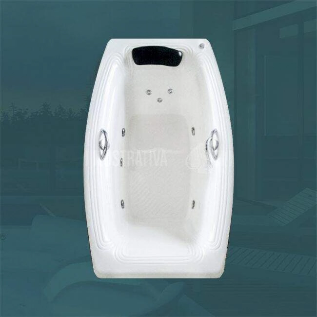 Banheira Individual Maldivas Completa Com Hidro (1,00 x 2,00 x 0,50) 110 v