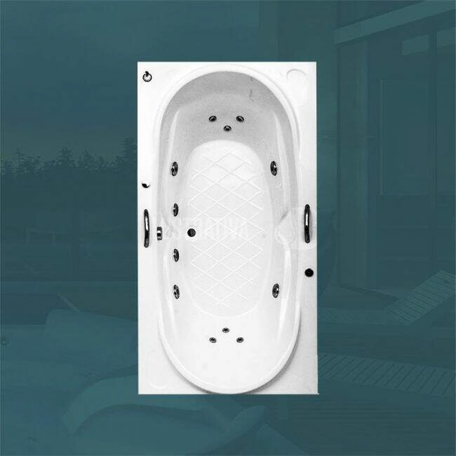 Banheira Individual Riviera Completa Com Hidro (1,00 x 1,81 x 0,48) 110 v