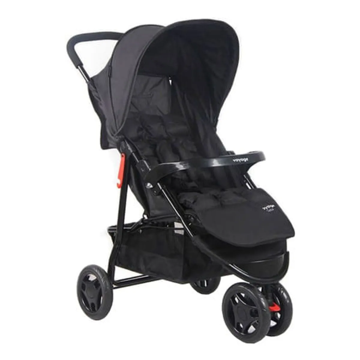 Carrinho de Bebê Delta Voyage Preto