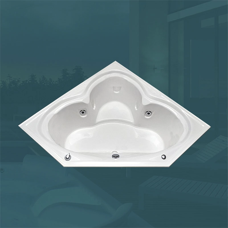 BANHEIRA DE CANTO SEVILHA COM HIDRO (1,36 x 1,36 x 0,47) 110V