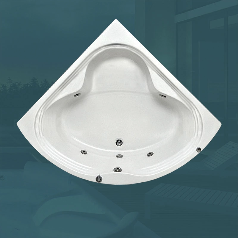 BANHEIRA DE CANTO MONACO COMPLETA COM HIDRO EM ACRILICO (1,34 x 1,34 x 0,42) 220v