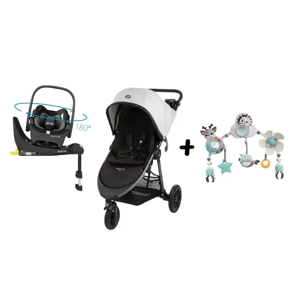 Travel System Gia XP Trio Isofix 360 Maxi-Cosi Midnight Moon + Arco Sunny Stroll
