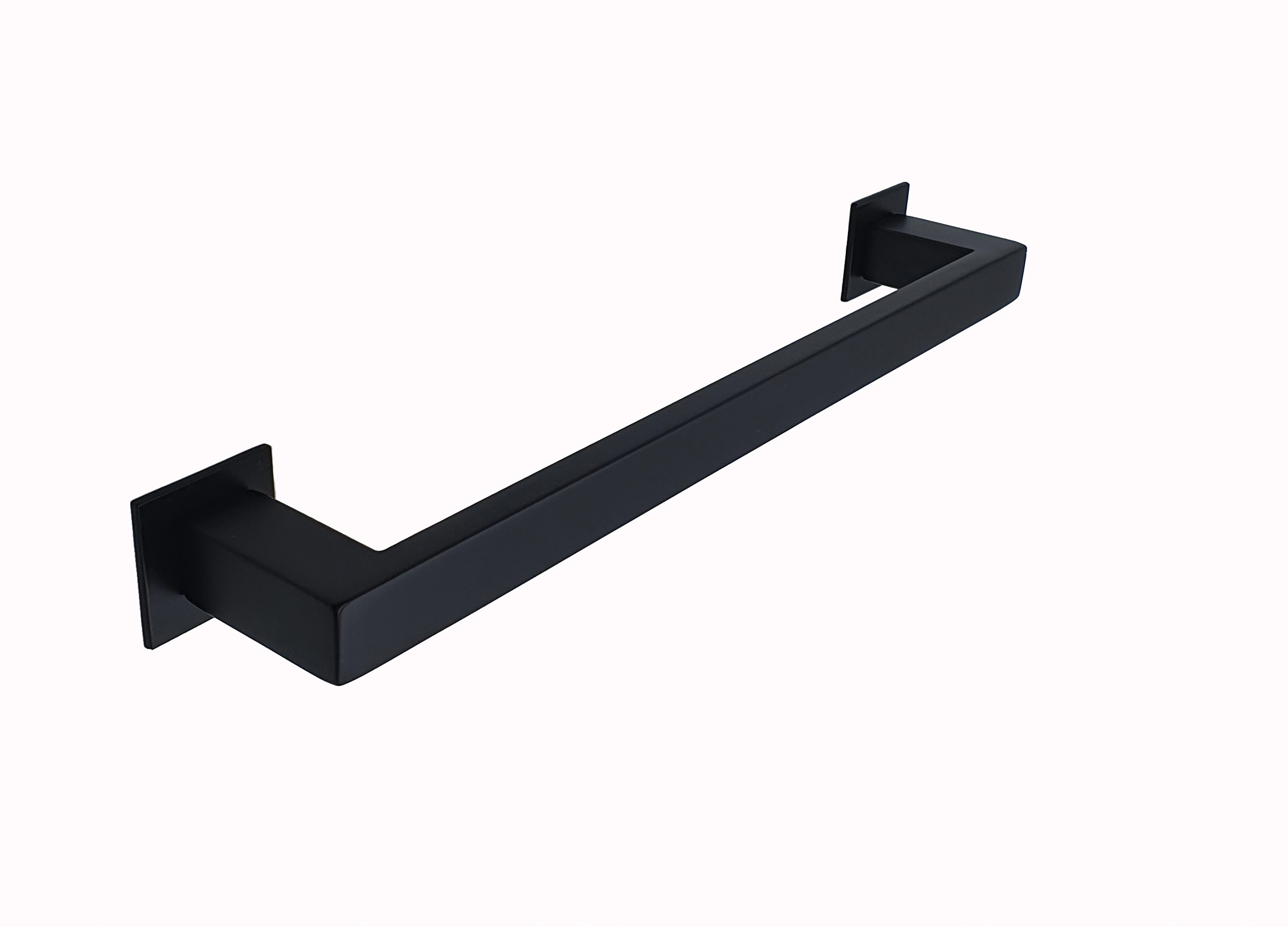Porta Toalha De Parede Jacaraipe 60cm Preto Inox