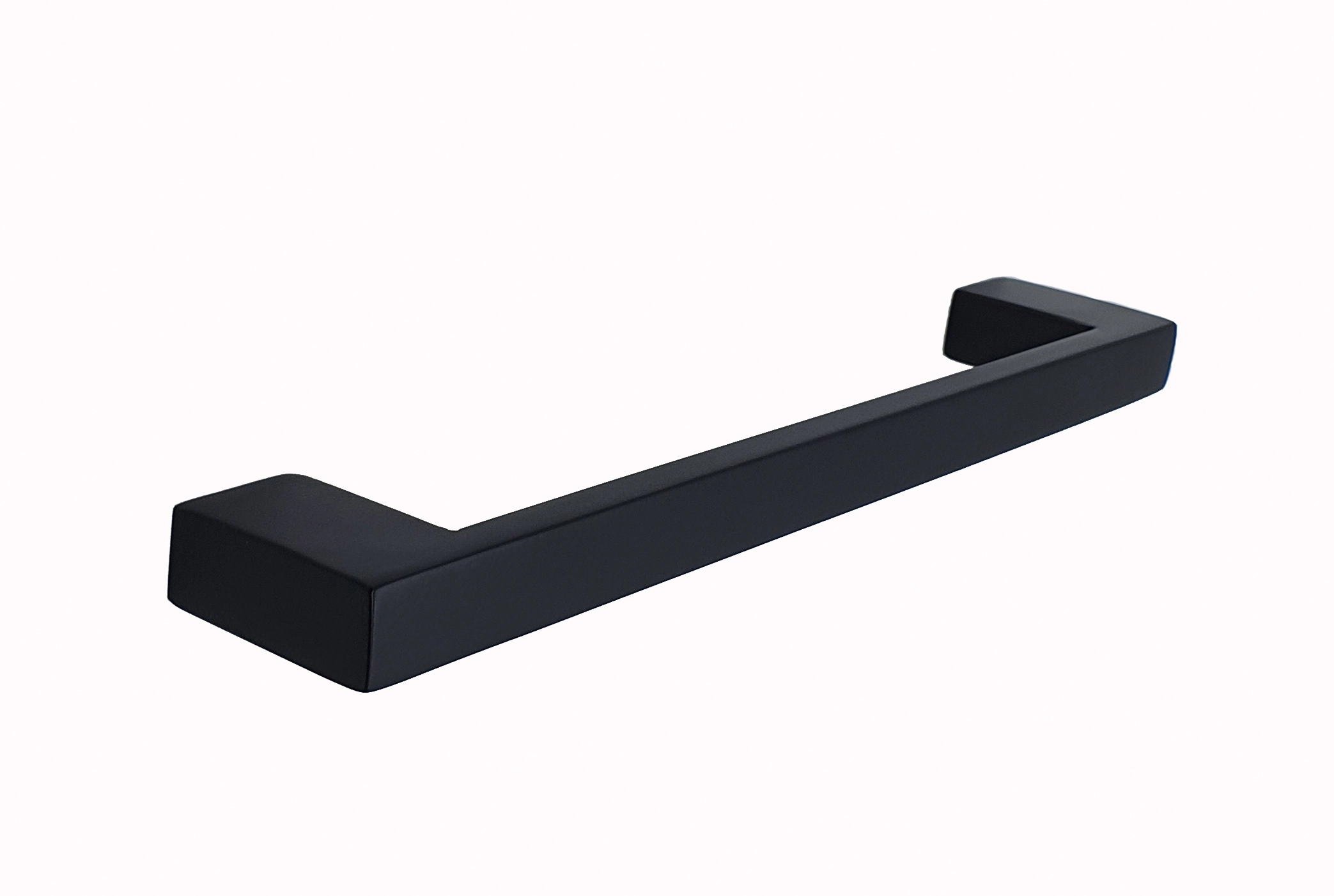 Porta Toalha De Parede Guriri 40cm Preto Inox