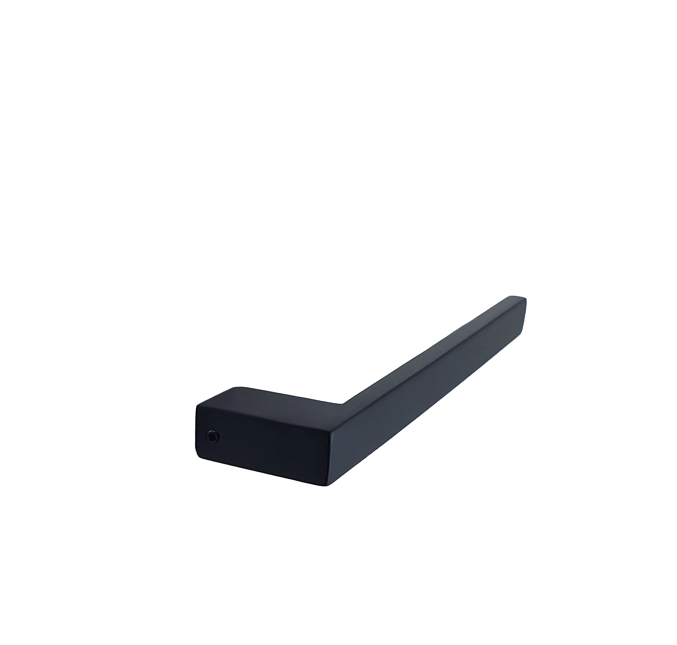 Porta Toalha Rosto De Parede Guriri 24cm Preto Inox