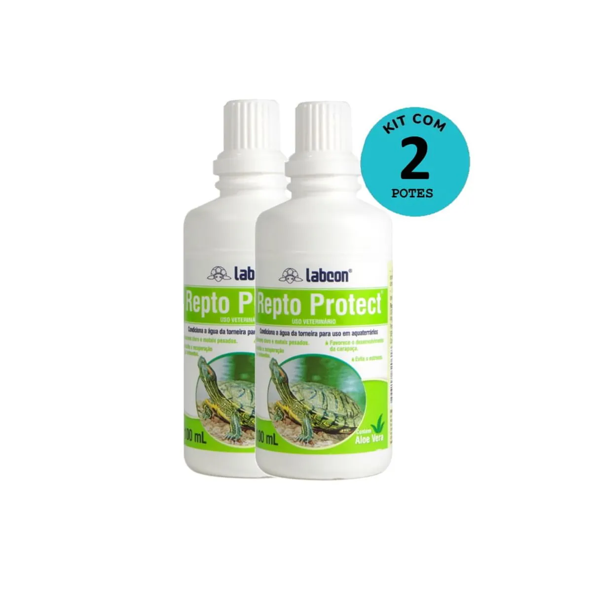 Kit Alcon Labcon Repto Protect 100ml C/ 2 unidades