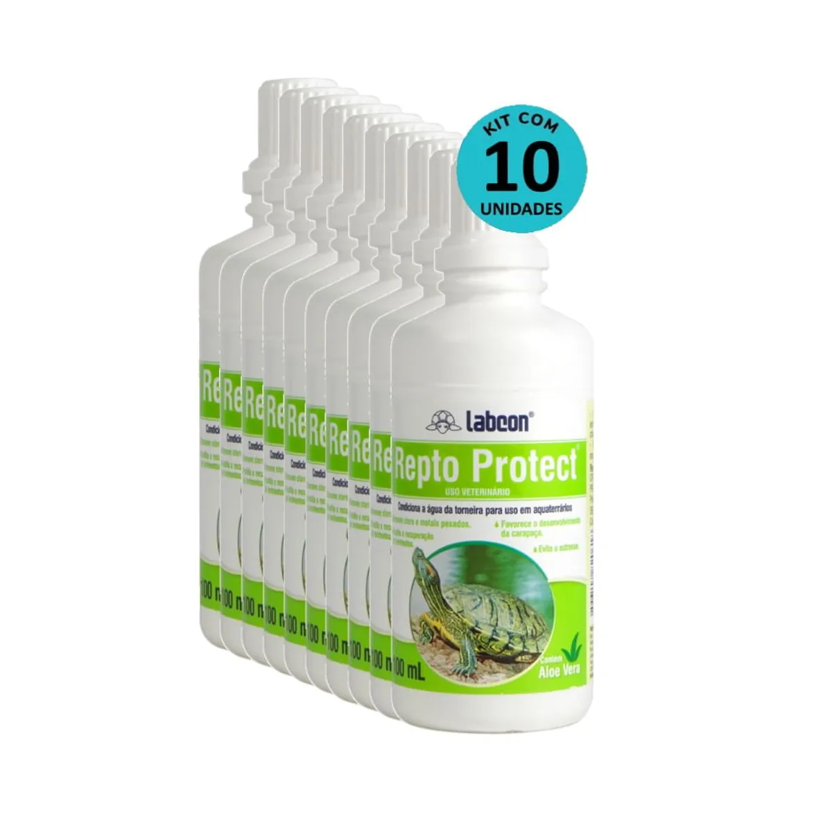 Kit Alcon Labcon Repto Protect 100ml C/ 10 unidades