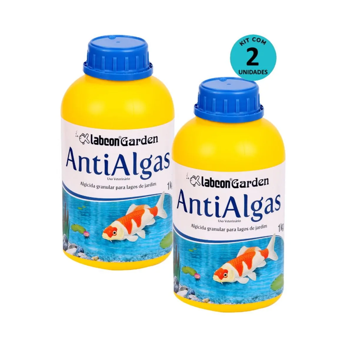 Kit 2 Alcon Labcon Garden Antialgas 1kg