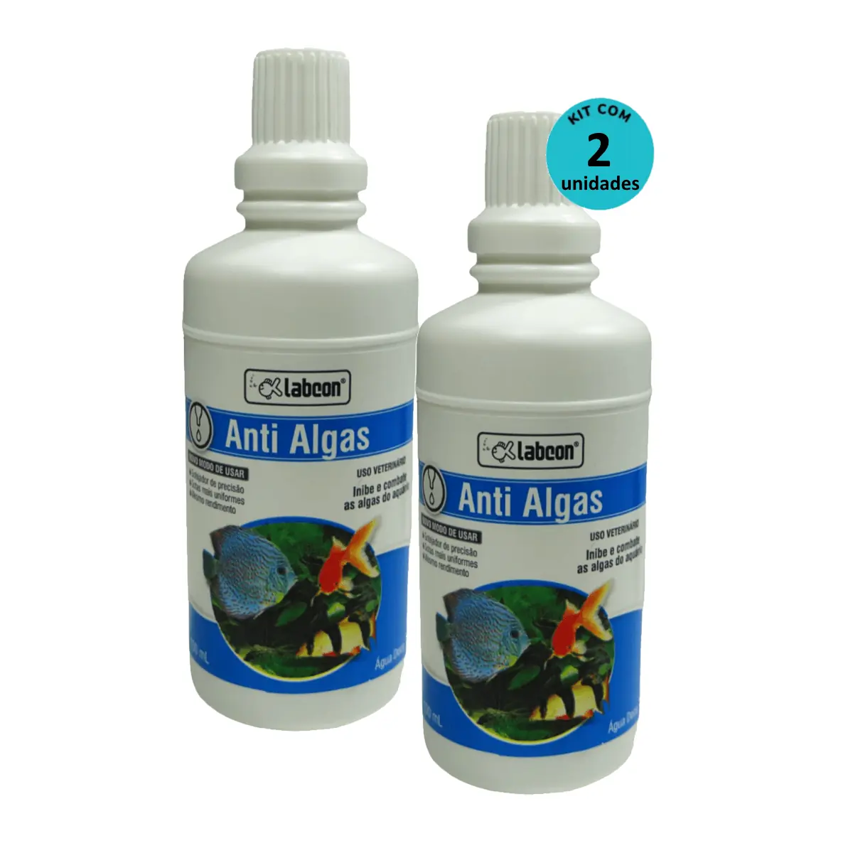 Kit 2 Labcon AntiAlgas 100ml - Alcon