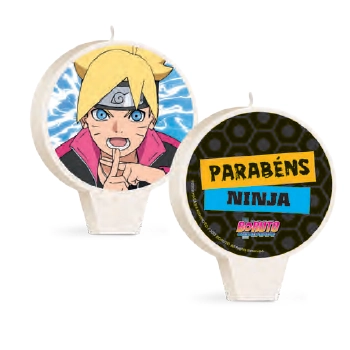 Vela Redonda Boruto 7,5x9,5cm Cromus