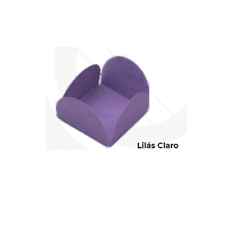 Forma 4 Petalas Lilas Claro Desmontada C/50