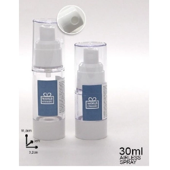 Frasco C/tampa Spray Air Less Viagem 30ml Wc409673