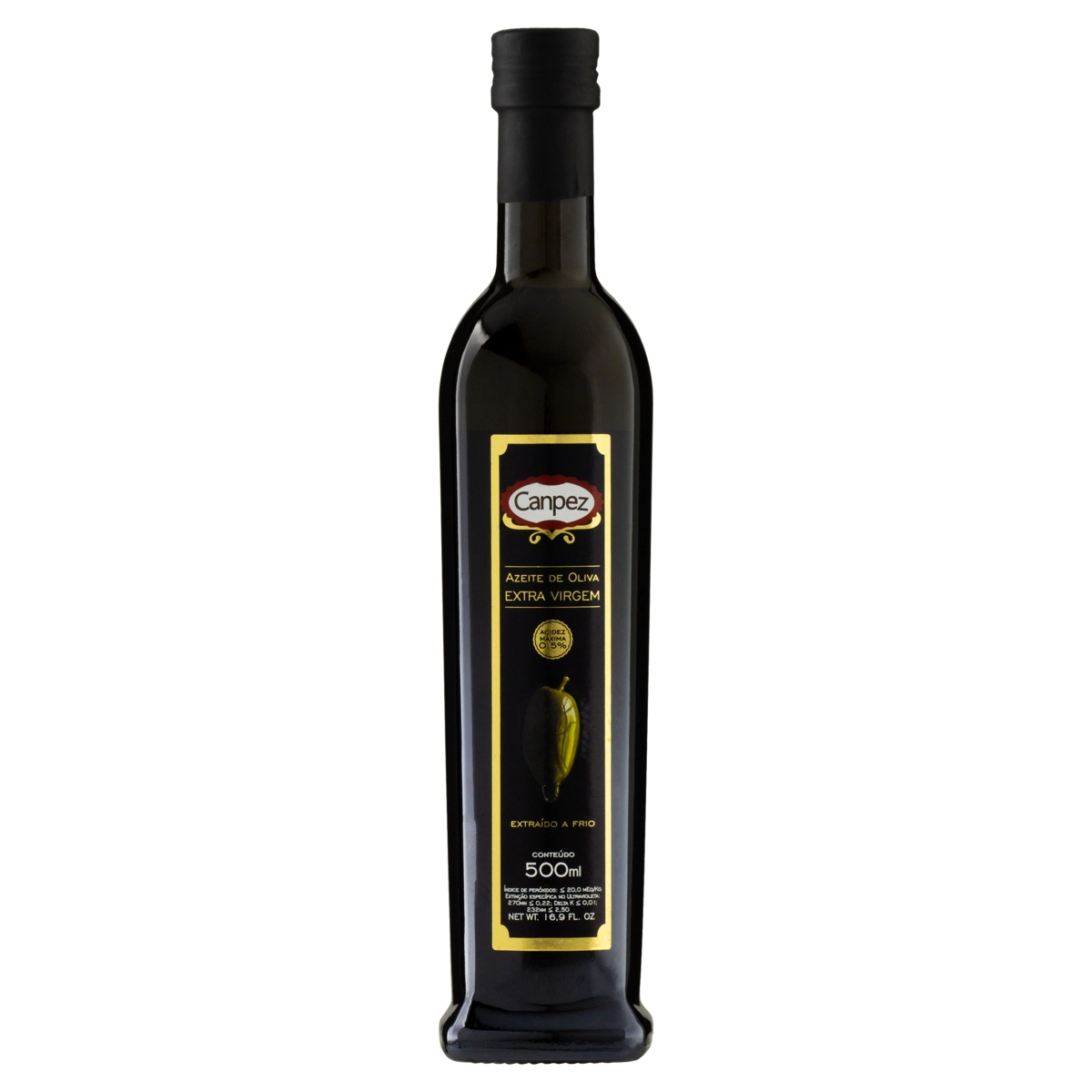 Azeite De Oliva Extra Virgem Italiano Canpez Vidro 500ml