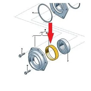 Retentor da Polia do Virabrequim - MWM/MASTER PARTS 1827177C1