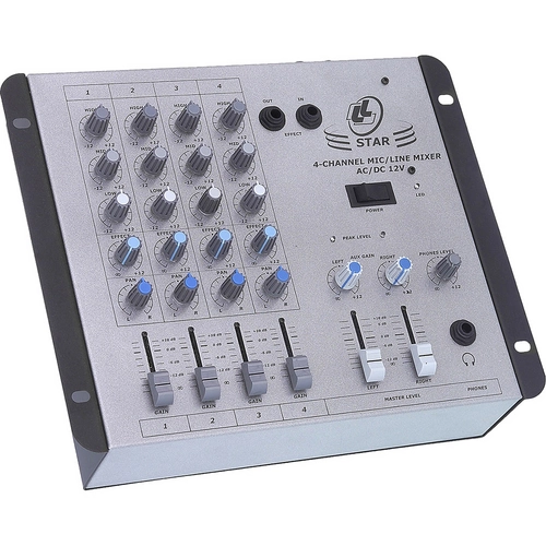 Mesa De Som Ll Star 4 12 Volts