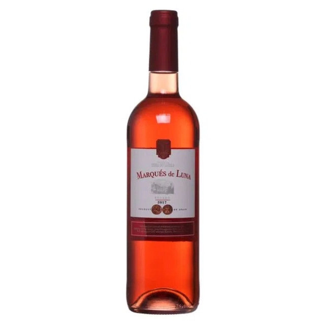 Vinho Rosé Espanhol Marques De Luna 750ml