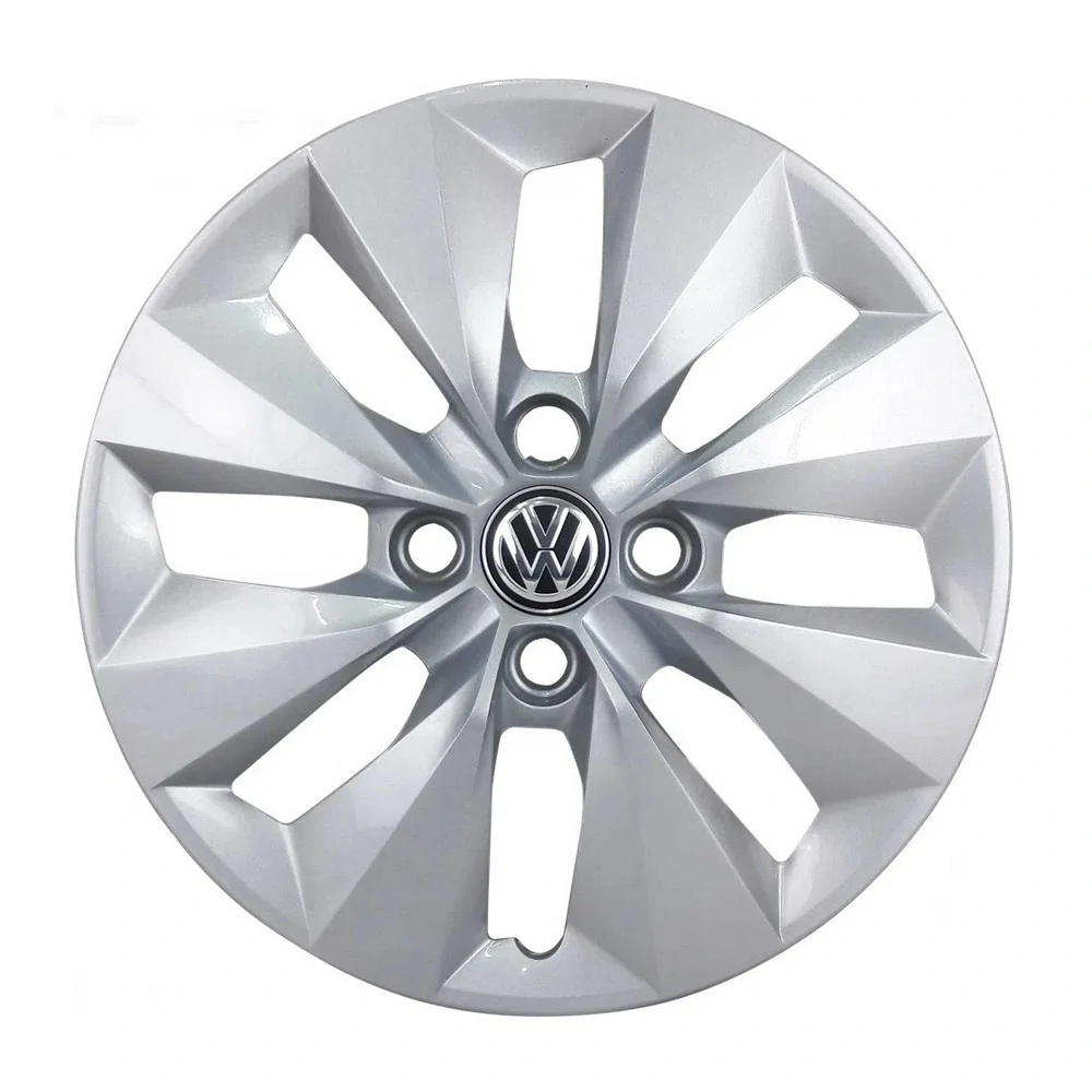 Calota Aro 14 Pol. Prata Fixação por Parafuso - VOLKSWAGEN 5U0601147NZ31