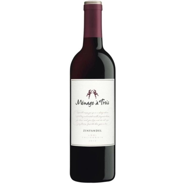 Vinho Menage A Trois Zinfandel 750ml